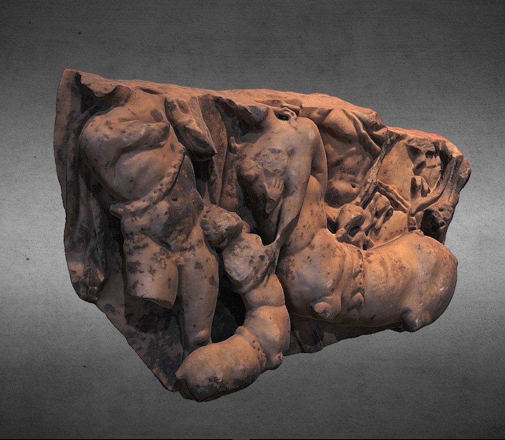 Fragment of a sarcophagus preview image 1